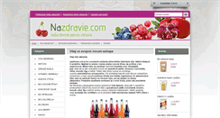 Desktop Screenshot of nazdravie.com